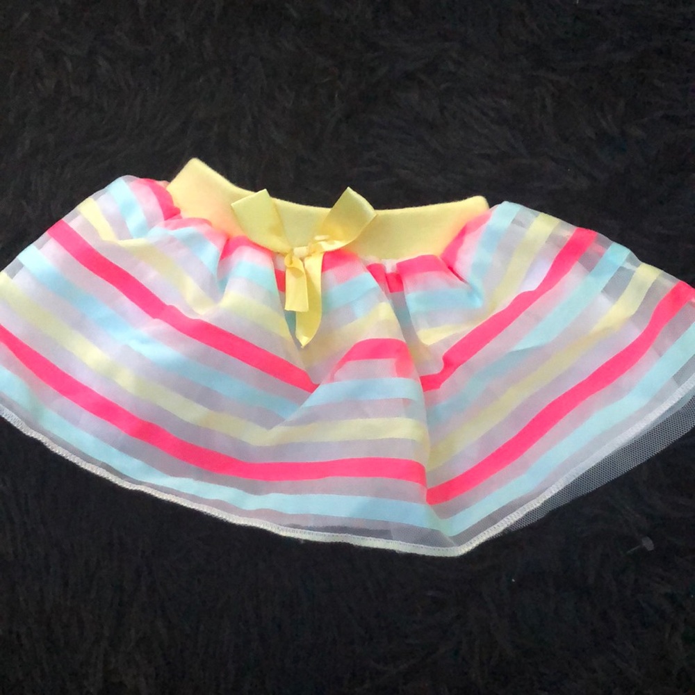 Colorful baby skirt. Size 0 - 3 months